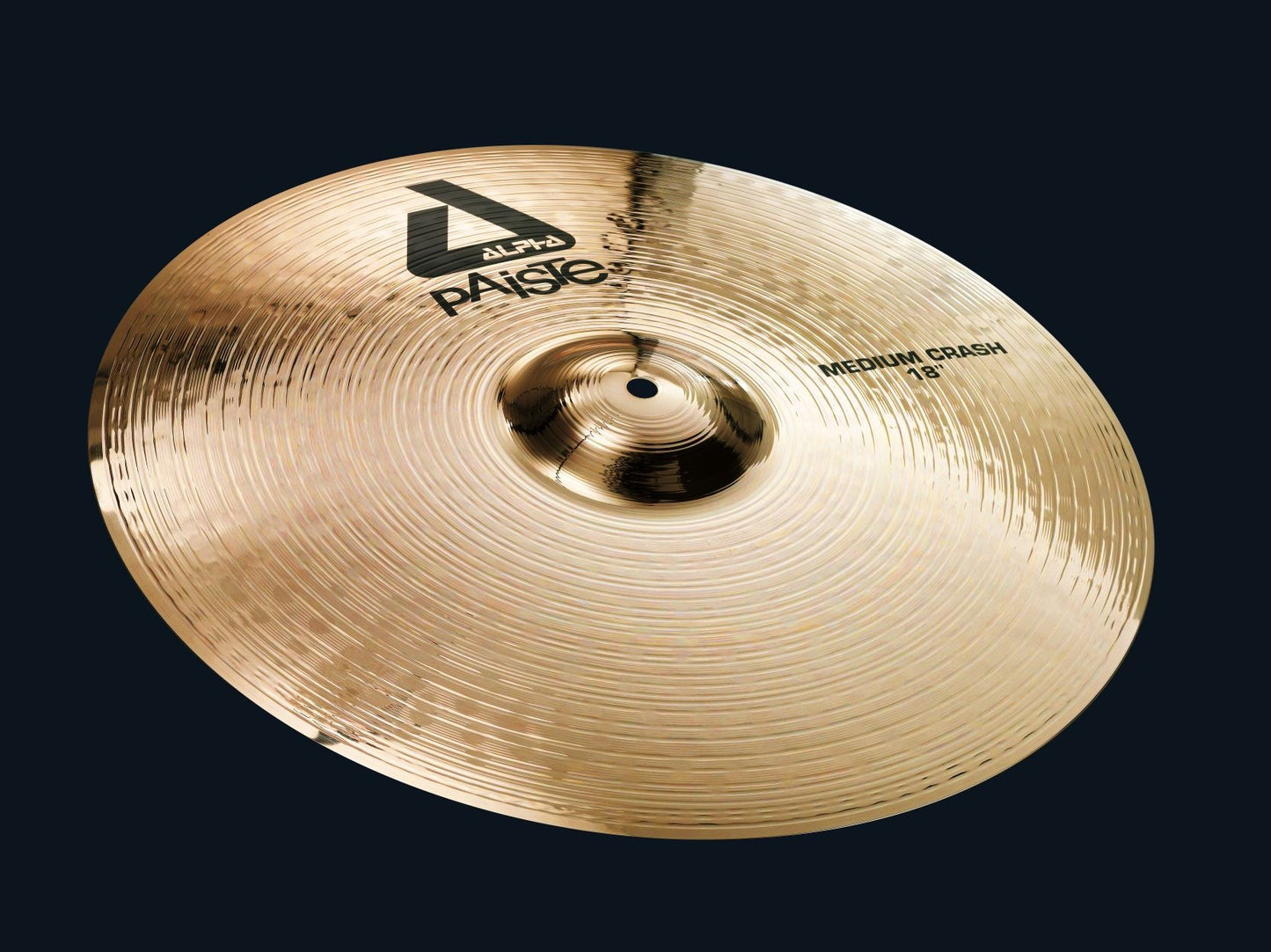 ฉาบ แฉ แคลช Paiste Alpha Brilliant Medium Crash สำหรับกลองชุด ราคาพิเศษ