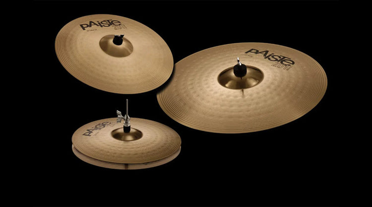 ฉาบกลองชุด แฉกลองชุด Paiste 201 Bronze ราคาพิเศษ