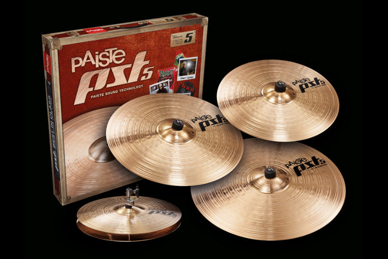 ชุดฉาบ ชุดแฉ Paiste PST5 Set สำหรับกลองชุด ราคาพิเศษ