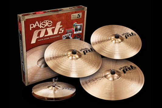 ชุดฉาบ ชุดแฉ Paiste PST5 Set สำหรับกลองชุด ราคาพิเศษ
