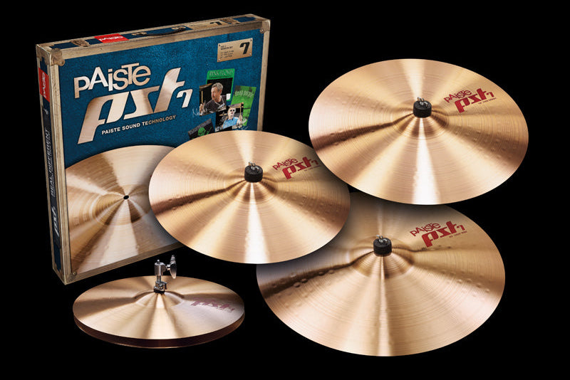 ชุดฉาบ ชุดแฉ Paiste PST7 Set สำหรับกลองชุด ราคาพิเศษ