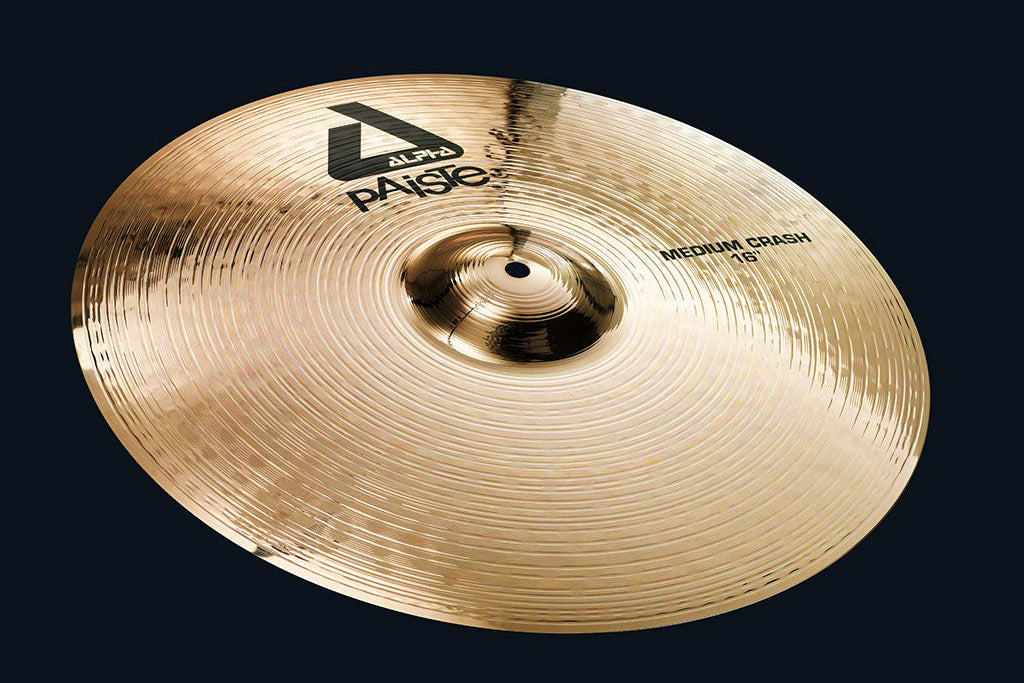 ฉาบ แฉ แคลช Paiste Alpha Brilliant Medium Crash สำหรับกลองชุด ราคาพิเศษ