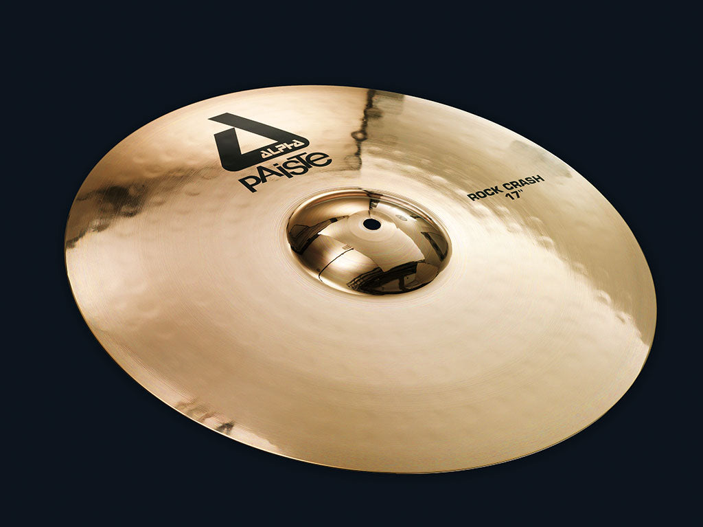 ฉาบ แฉ แคลช Paiste Alpha Brilliant Rock Crash สำหรับกลองชุด ราคาพิเศษ