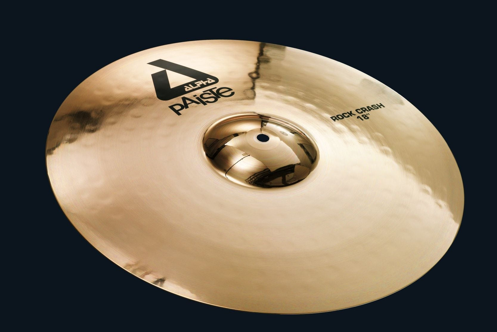 ฉาบ แฉ แคลช Paiste Alpha Brilliant Rock Crash สำหรับกลองชุด ราคาพิเศษ