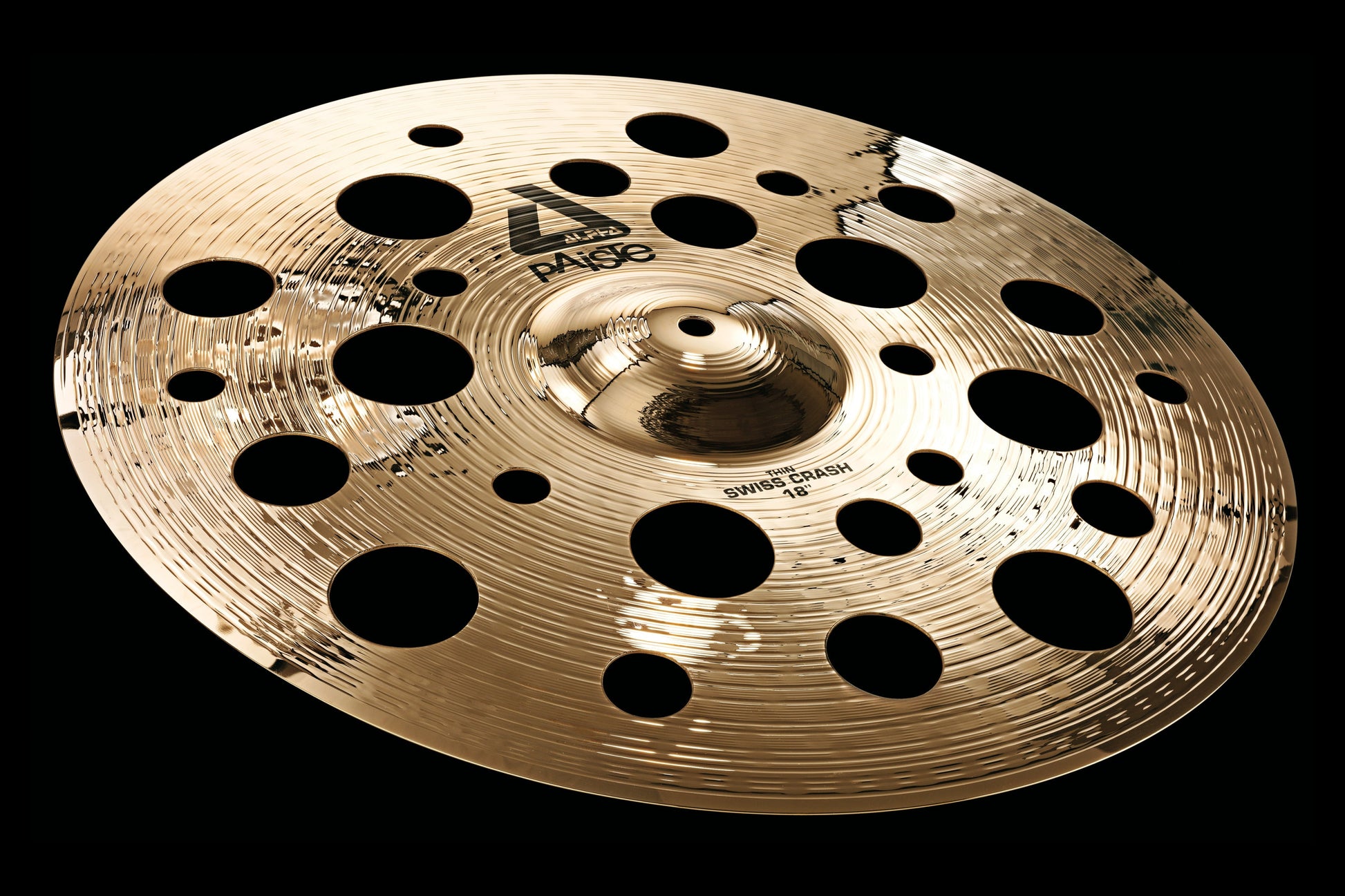 ฉาบ แฉ แคลช Paiste Alpha Brilliant Swiss Crash สำหรับกลองชุด ราคาพิเศษ