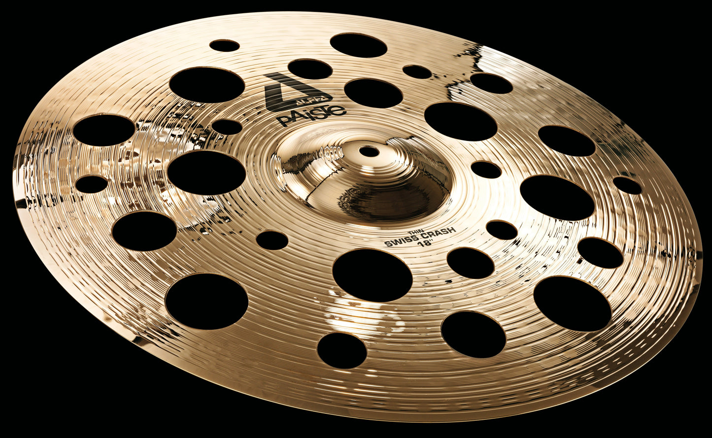 ฉาบ แฉ แคลช Paiste Alpha Brilliant Swiss Crash สำหรับกลองชุด ราคาพิเศษ