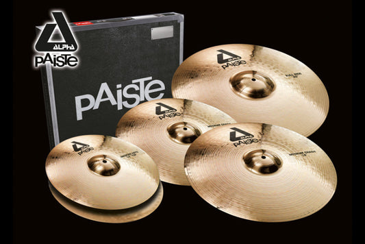 ชุดฉาบ ชุดแฉ Paiste Alpha Brilliant Set สำหรับกลองชุด ราคาพิเศษ
