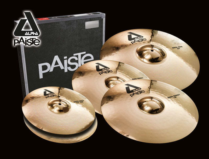 ชุดฉาบ ชุดแฉ Paiste Alpha Brilliant Set สำหรับกลองชุด ราคาพิเศษ