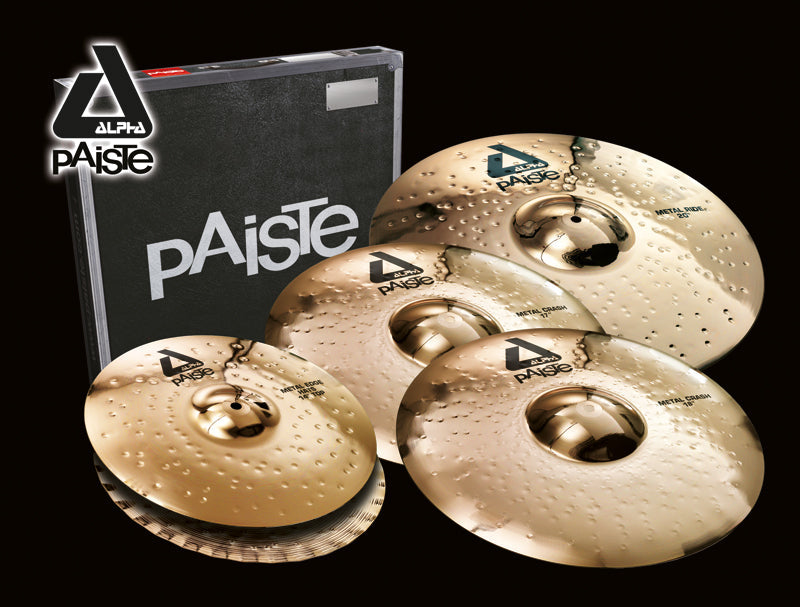 ชุดฉาบ ชุดแฉ Paiste Alpha Brilliant Set สำหรับกลองชุด ราคาพิเศษ