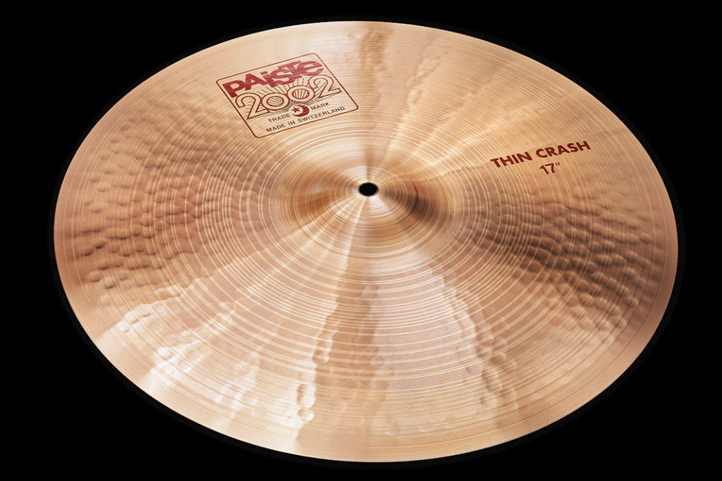 ฉาบ แฉ แคลช Paiste 2002 Thin Crash สำหรับกลองชุด ราคาพิเศษ