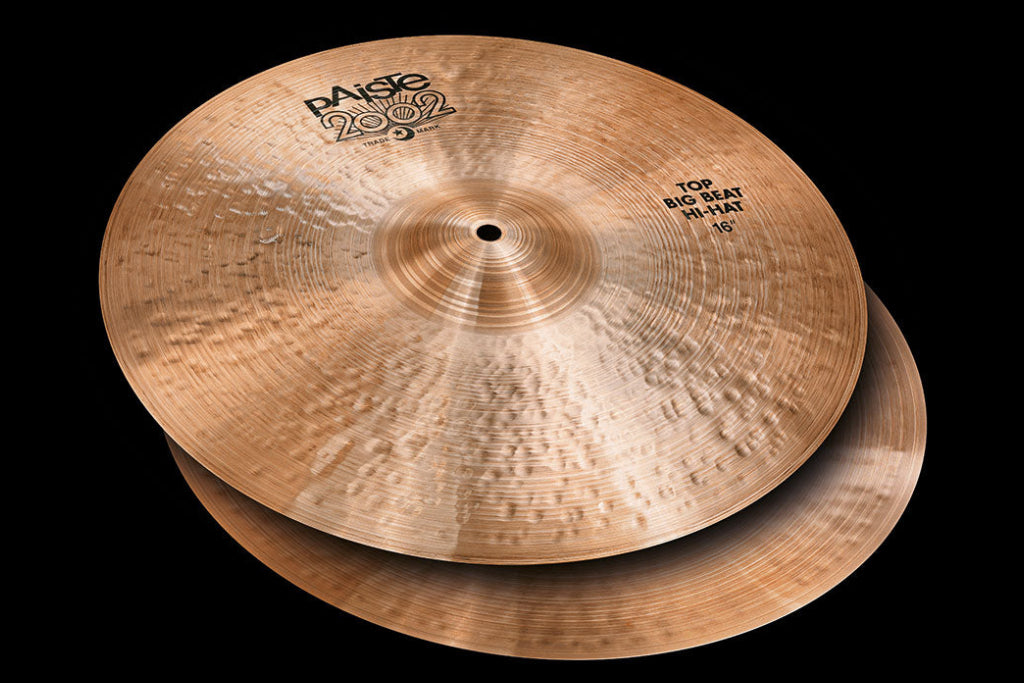 ฉาบ แฉ ไฮแฮท Paiste 2002 Black Hi-Hat สำหรับกลองชุด ราคาพิเศษ