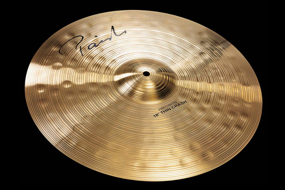 ฉาบ แฉ แคลช Paiste Signature Precision Thin Crash สำหรับกลองชุด ราคาพิเศษ