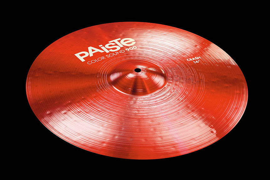 ฉาบ แฉ แคลช Paiste Color Sound 900 Red Crash สำหรับกลองชุด ราคาพิเศษ