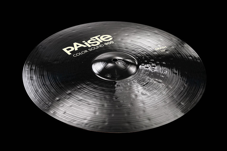 ฉาบ แฉ แคลช Paiste Color Sound 900 Black Crash สำหรับกลองชุด ราคาพิเศษ