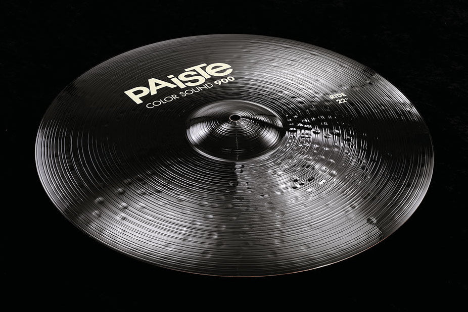 ฉาบ แฉ ไรด์ Paiste Color Sound 900 Black Ride สำหรับกลองชุด ราคาพิเศษ