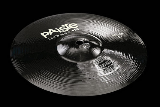 ฉาบ แฉ สแปลช Paiste Color Sound 900 Black Splash สำหรับกลองชุด ราคาพิเศษ