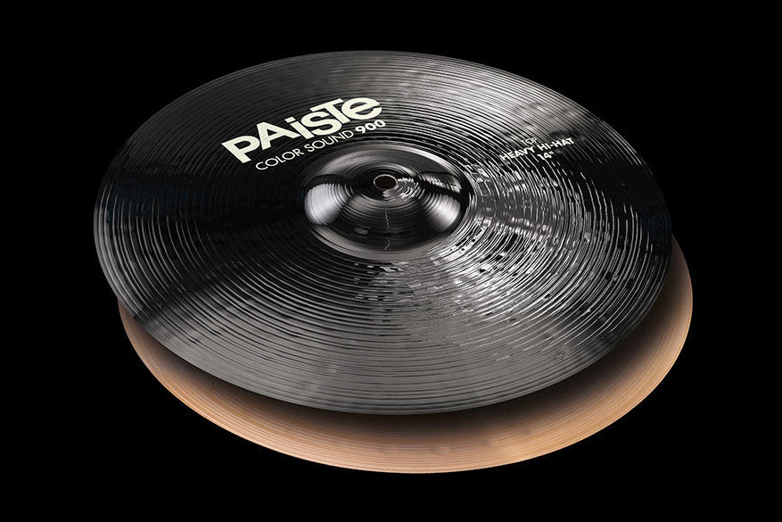ฉาบ แฉ ไฮแฮท Paiste Color Sound 900 Black Hi-Hat สำหรับกลองชุด ราคาพิเศษ