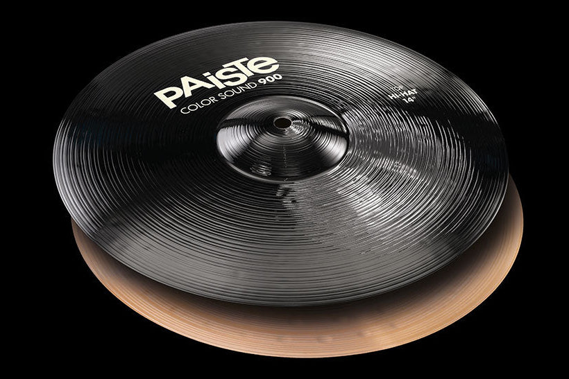 ฉาบ แฉ ไฮแฮท Paiste Color Sound 900 Black Hi-Hat สำหรับกลองชุด ราคาพิเศษ