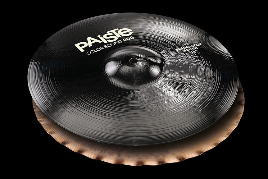 ฉาบ แฉ ไฮแฮท Paiste Color Sound 900 Black Hi-Hat สำหรับกลองชุด ราคาพิเศษ