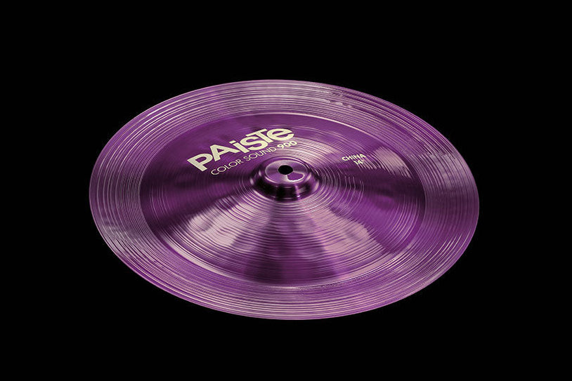 ฉาบ แฉ ไชน่า Paiste Color Sound 900 Purple China สำหรับกลองชุด ราคาพิเศษ
