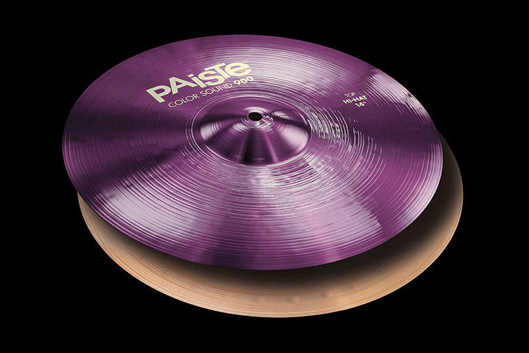 ฉาบ แฉ ไฮแฮท Paiste Color Sound 900 Purple Hi-Hat สำหรับกลองชุด ราคาพิเศษ