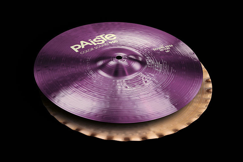 ฉาบ แฉ ไฮแฮท Paiste Color Sound 900 Purple Hi-Hat สำหรับกลองชุด ราคาพิเศษ
